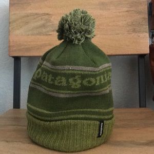 Patagonia logo beanie